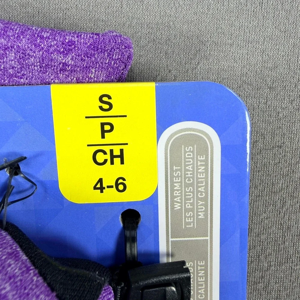 HEAD Sensatec Kids‎ Small Purple Touchscreen High Grip Running Gloves Outdoor
